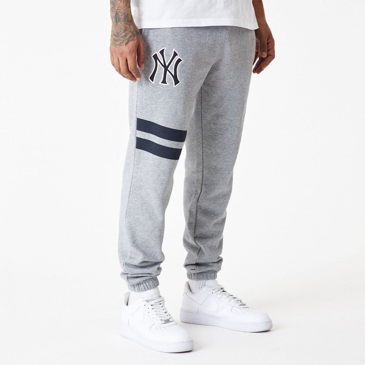 New Era Jogger New York Yankees MLB Lifestyle Grau