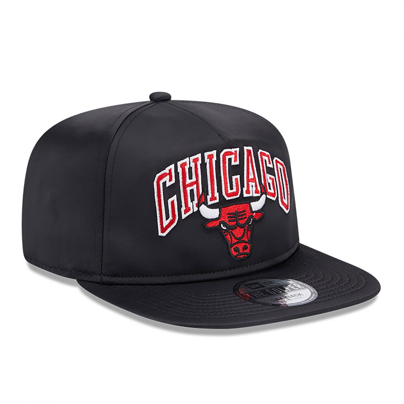 Neue Ära Chicago Bulls NBA Retro Black Golfer Cap