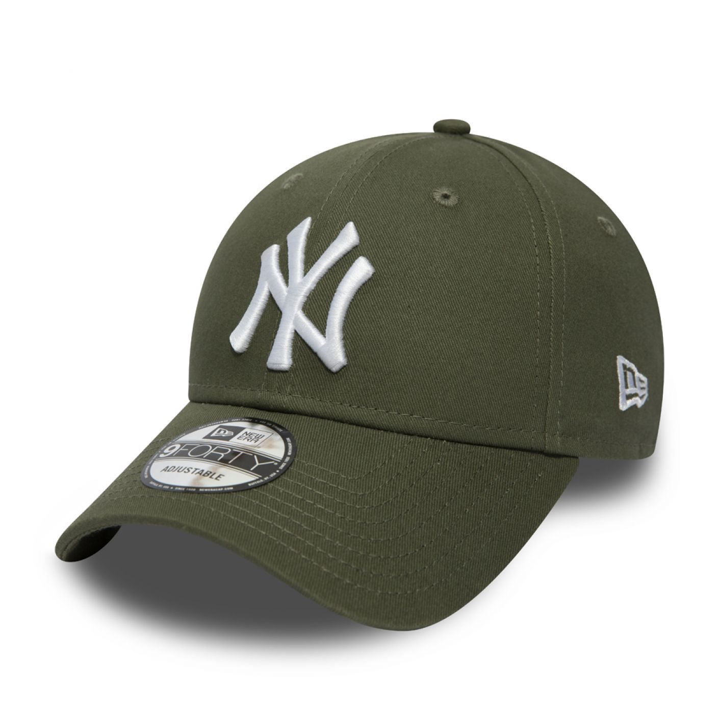 New Era 9Forty New York Yankees Essential Cap Grün Khaki
