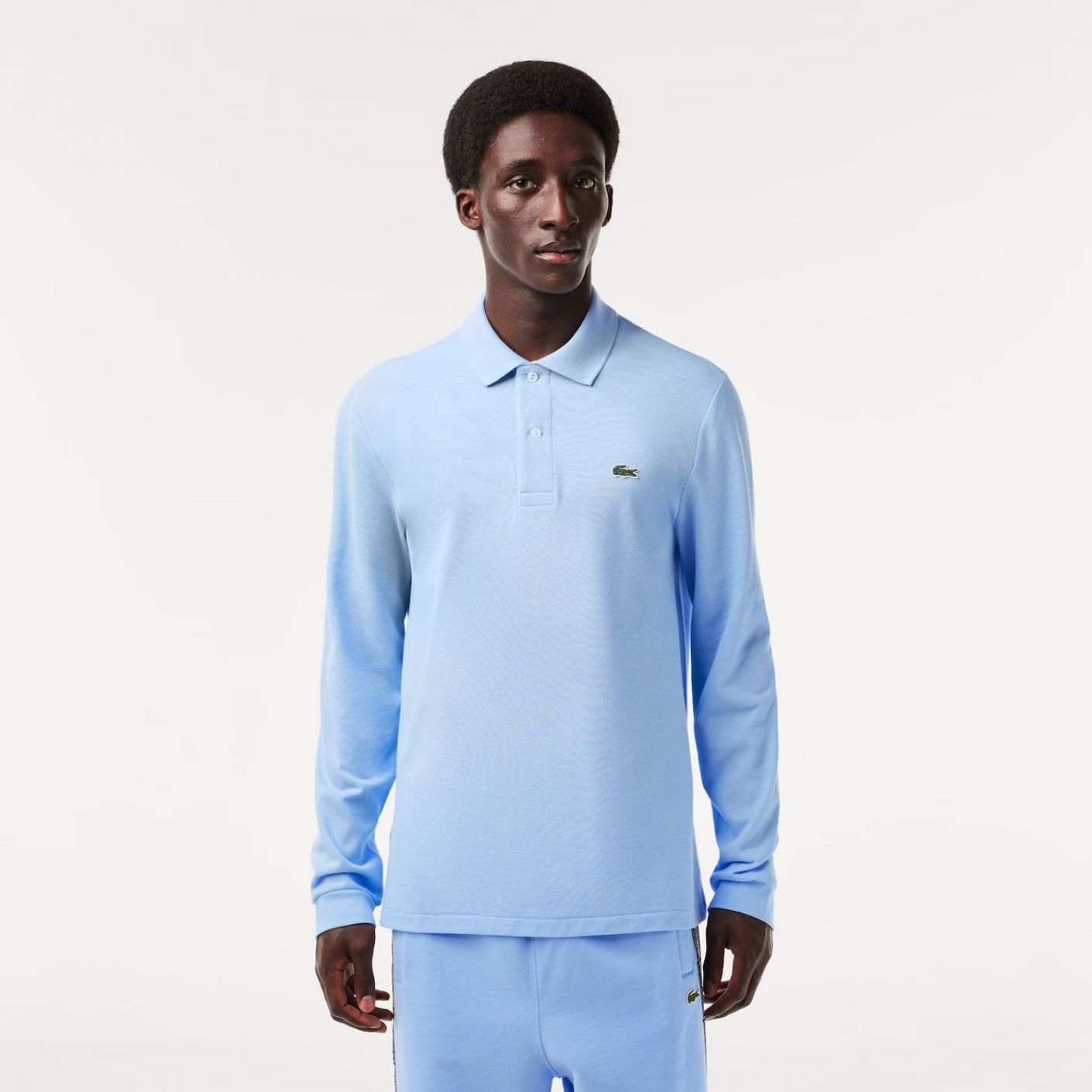 Lacoste Polo Long Sleeve 1312 Sky Blue