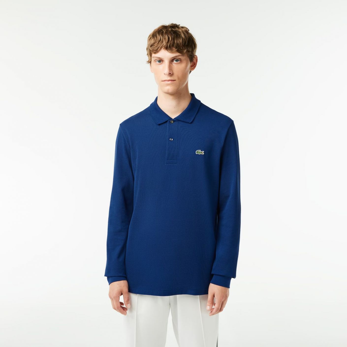 Lacoste Polo Long Sleeve 1312 Navy Blue