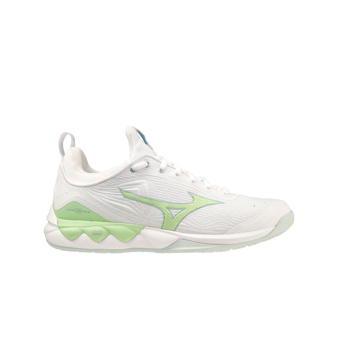 Mizuno Wave Luminous 2 White/Glacialridg/Patgreen for Women