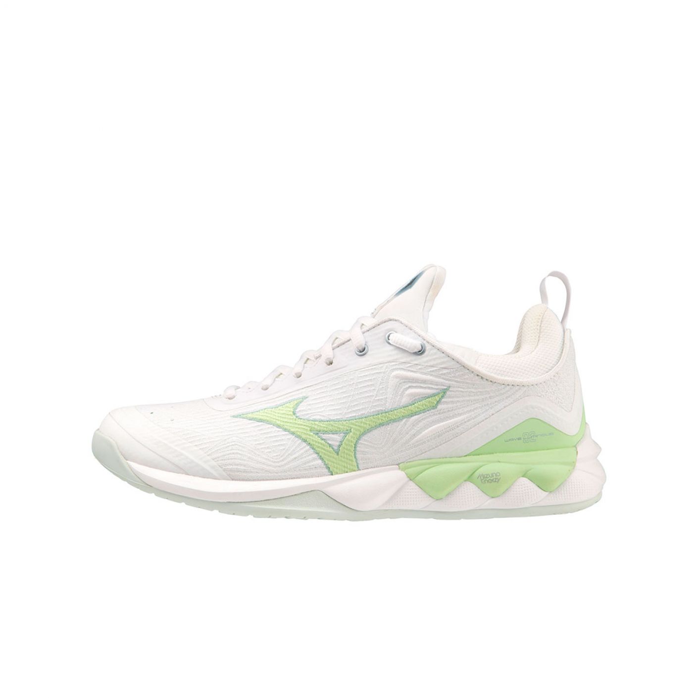 Mizuno Wave Luminous 2 White/Glacialridg/Patgreen for Women