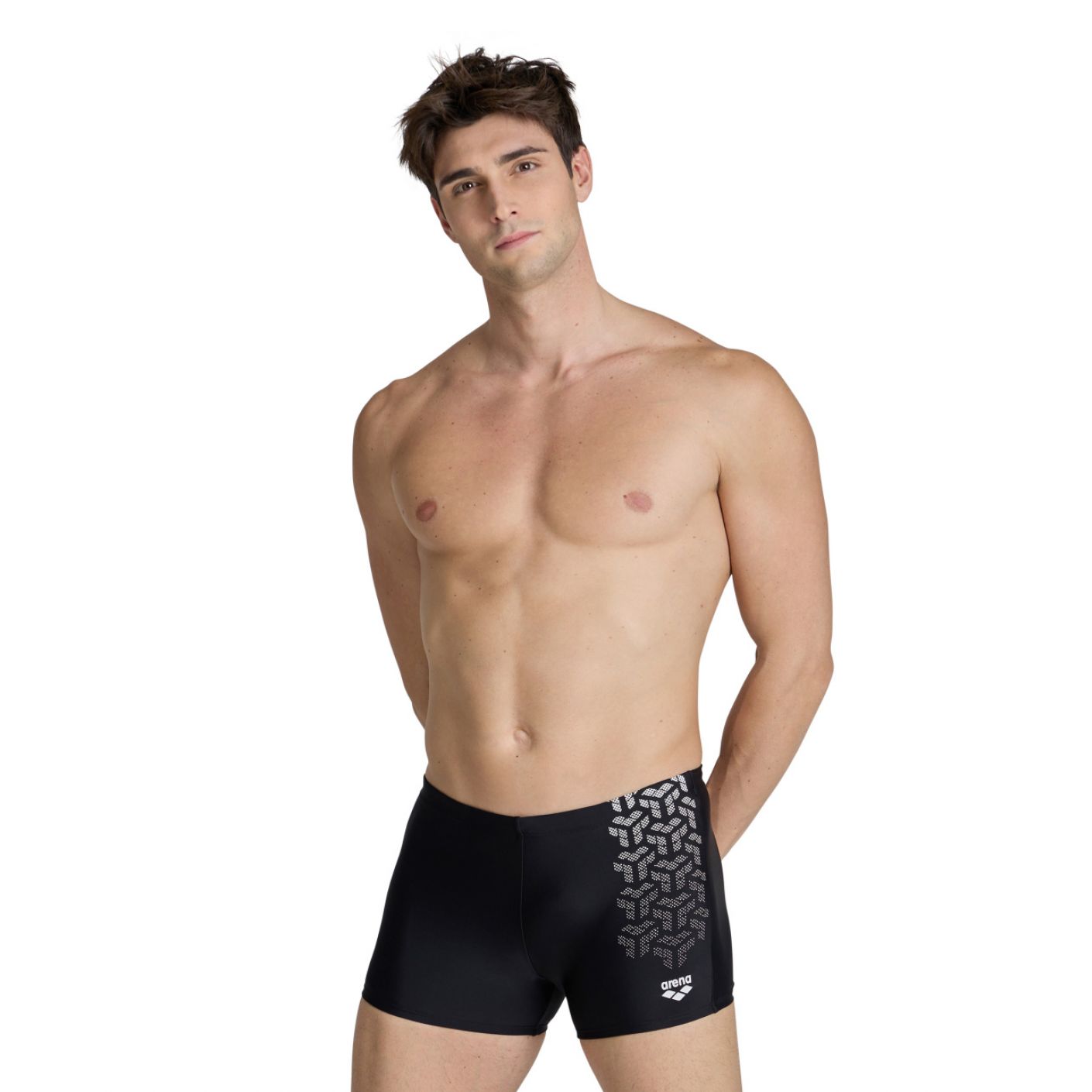 Arena Kikko V Black/White Men's Swim Shorts