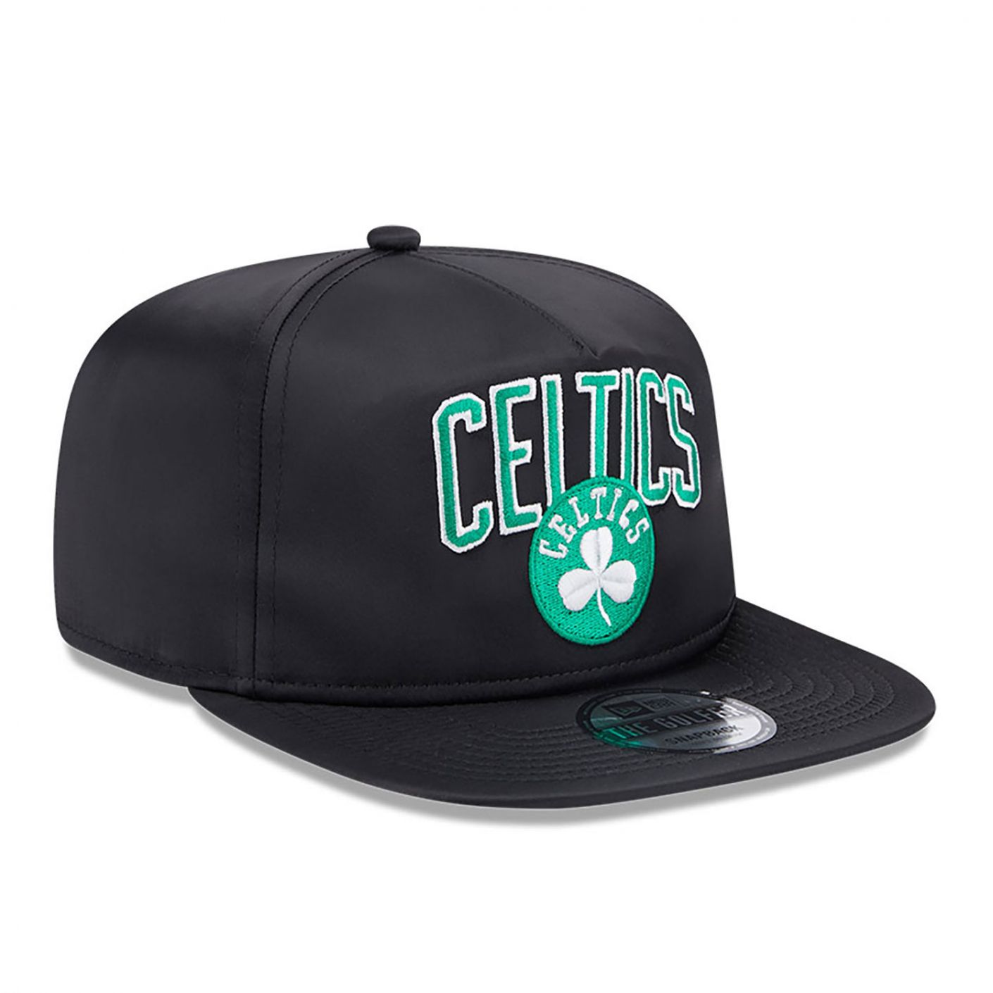 New era Golfer Cap Boston Celtics NBA Patch Retro Black