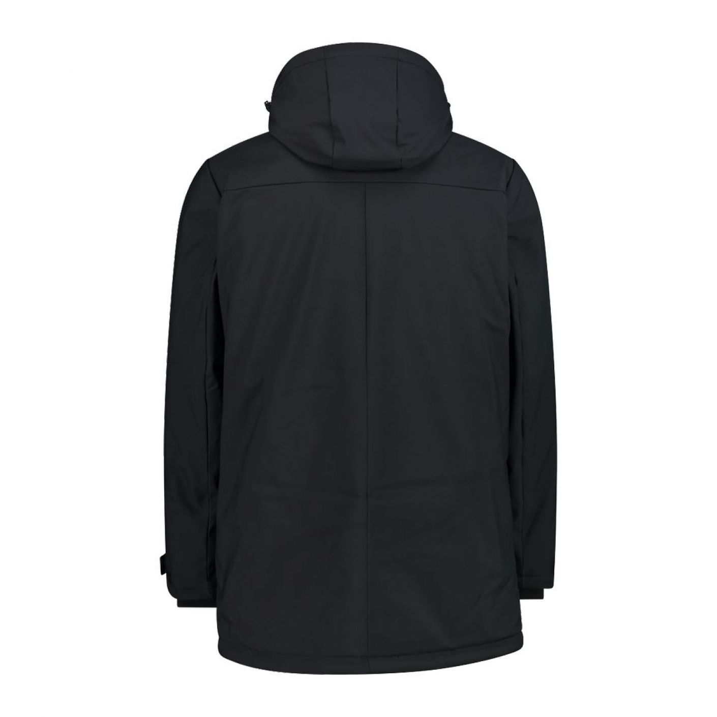 CMP Parka in softshell with internal padding Black for Men