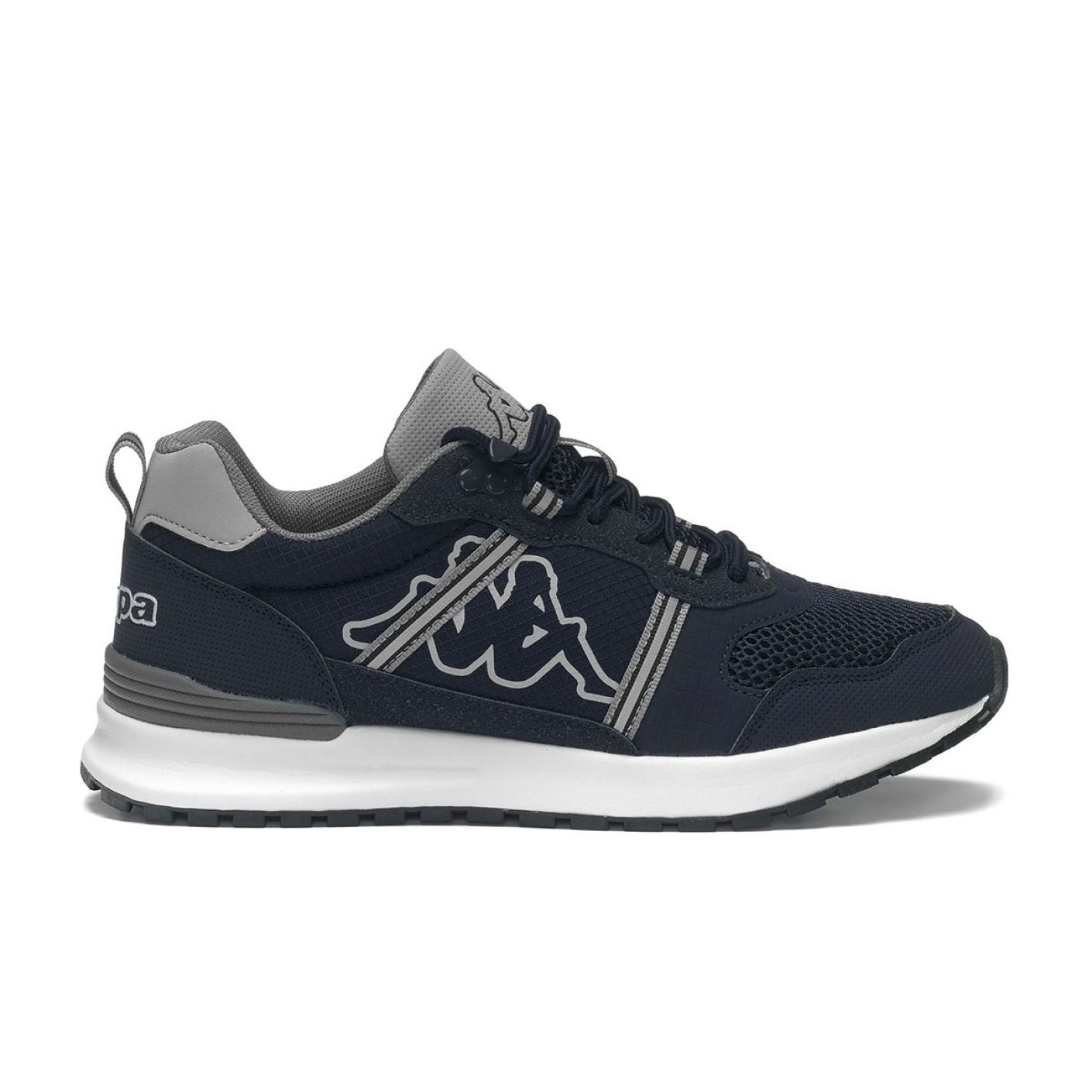 Kappa Scarpa Logo Lino Blue Marine/Grey LT Men's