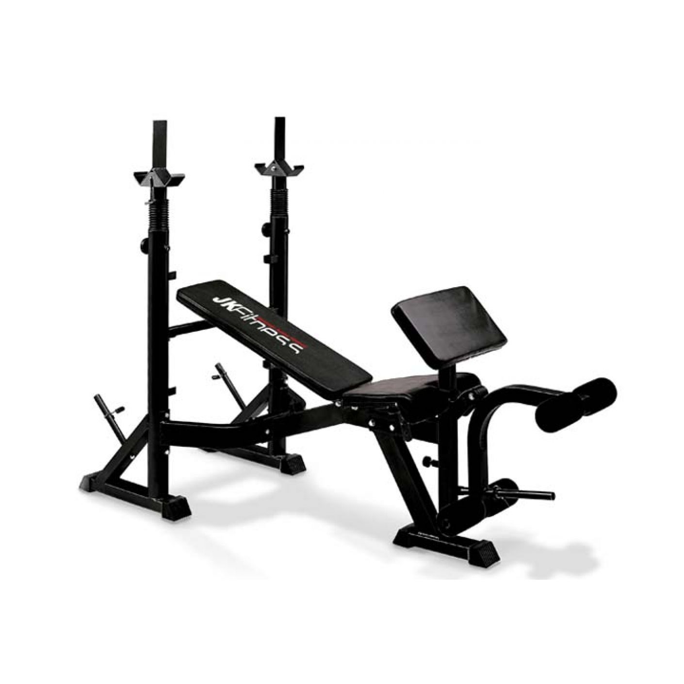 JK Fitness JK6070 Panca Regolabile con Porta Bilanciere Professionale