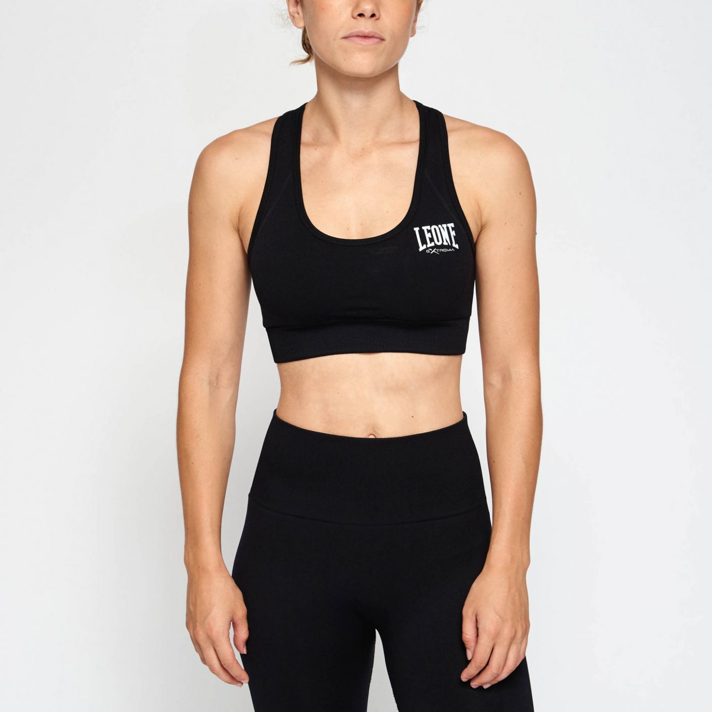 Leone Top Logo Black Women