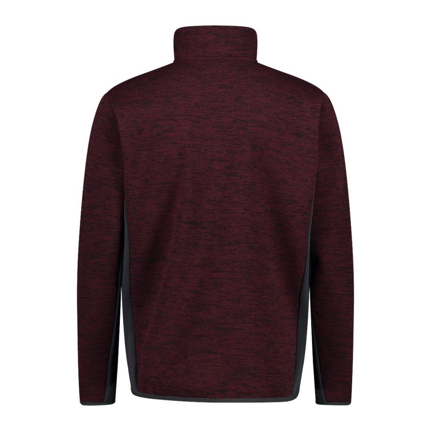 CMP Knit Tech jacquard Burgundy/Black Men's Sweater