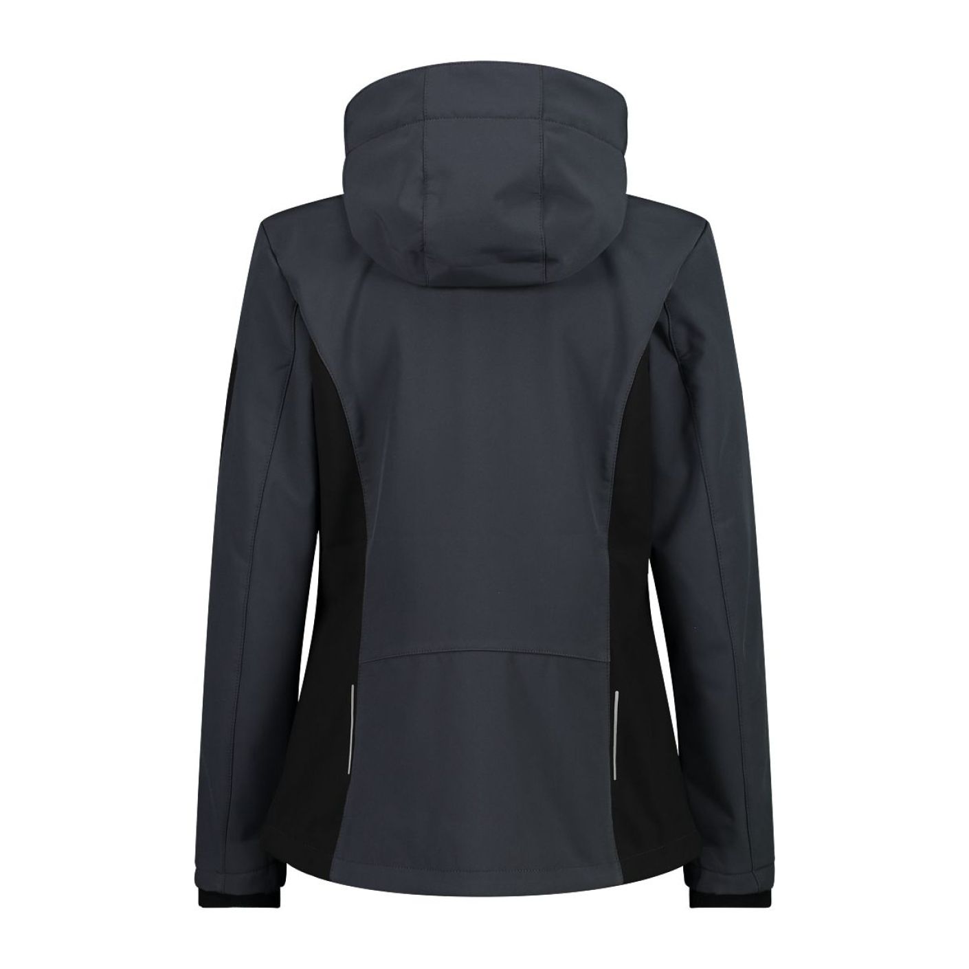 CMP Jacke Damen in Softshell mit abnehmbarem Kapuze Titanio-Rosa