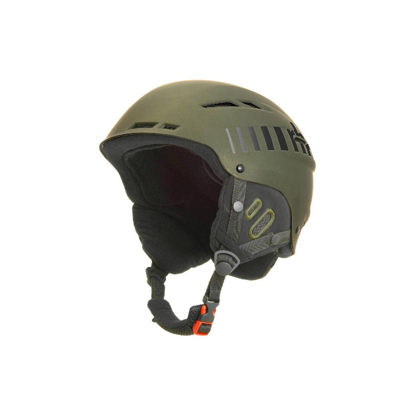 Zero RH+ Rider Ski Helmet Matt Khaki Metal