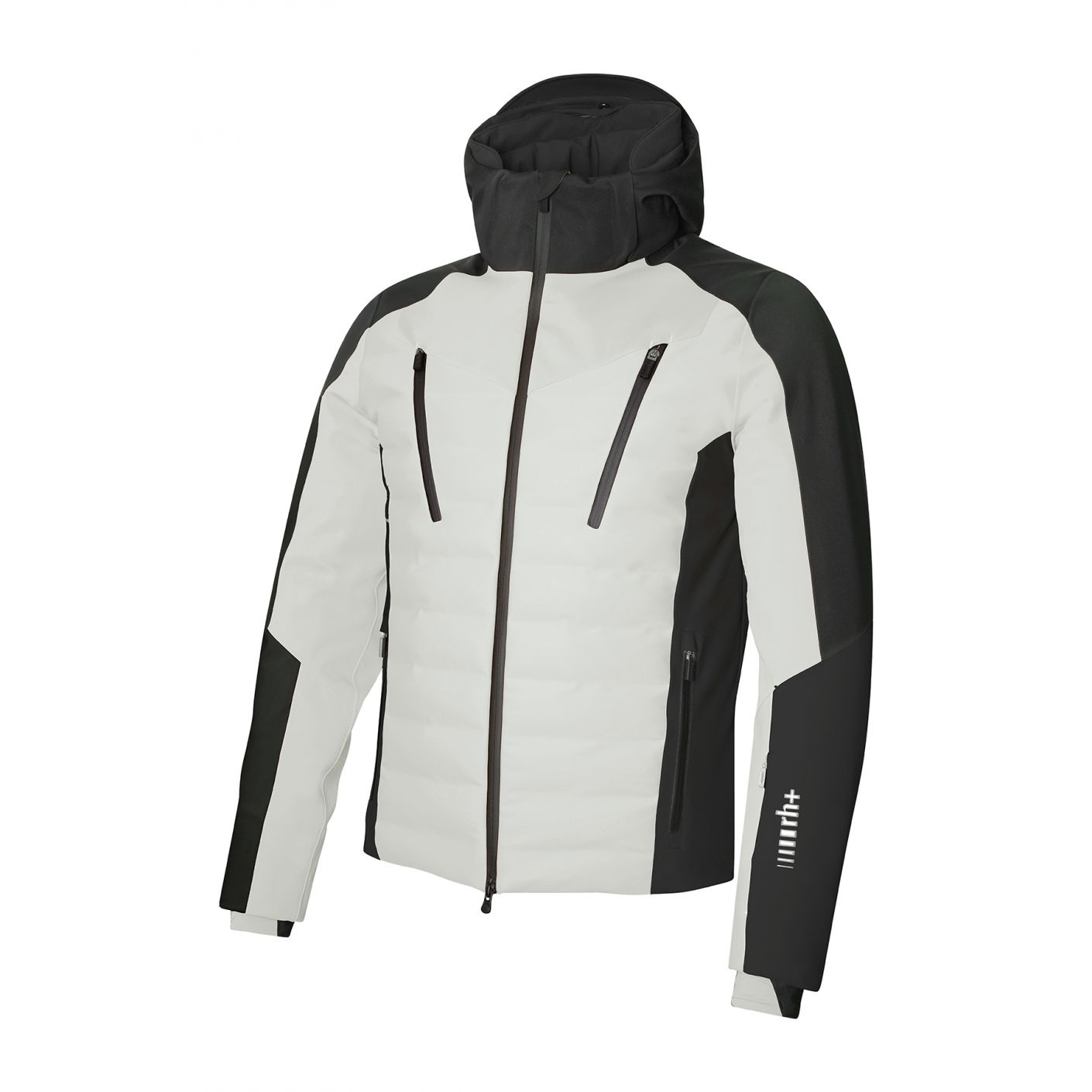 Zero RH+ Men's Stylus Eco Ski Jacket White/Black