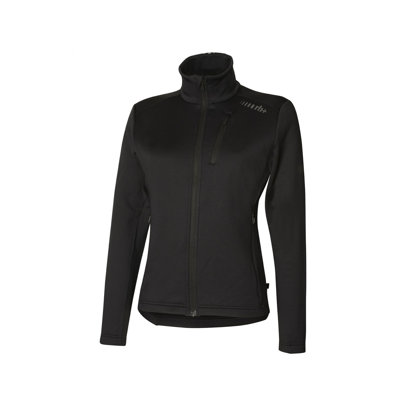 Zero RH+ Maglia Full Zip Nera da Donna