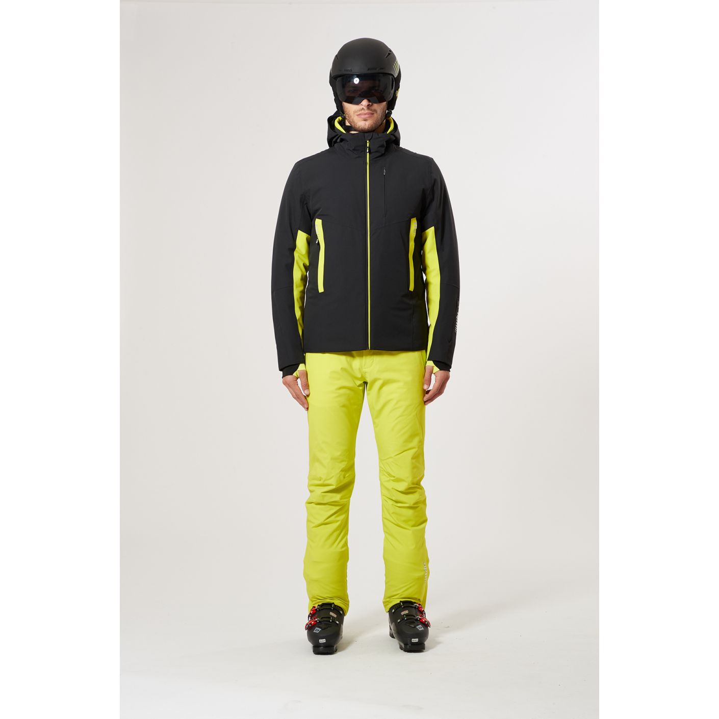 Zero RH+ Antares Jacket Black/Acid Green/Silver Men