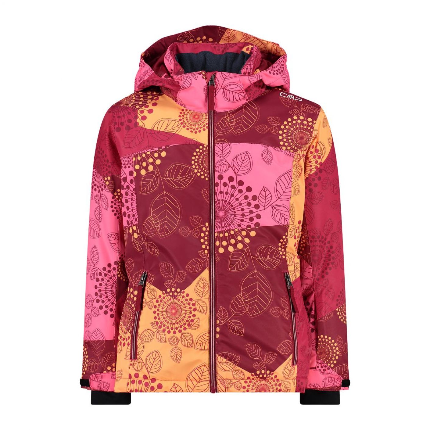 CMP Anemone/Fuxia/Gloss Ski Jacket for Girls