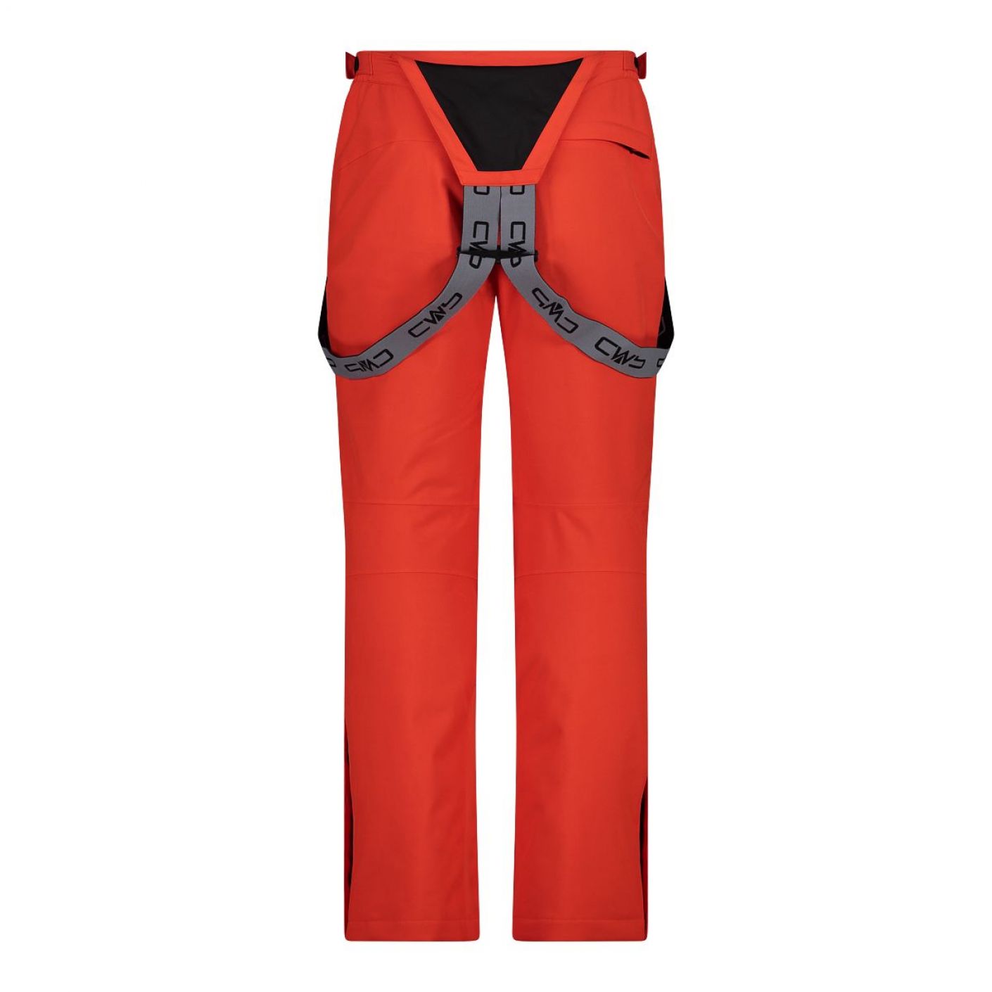 CMP Ski Salopette with Removable Braces Orange for Men