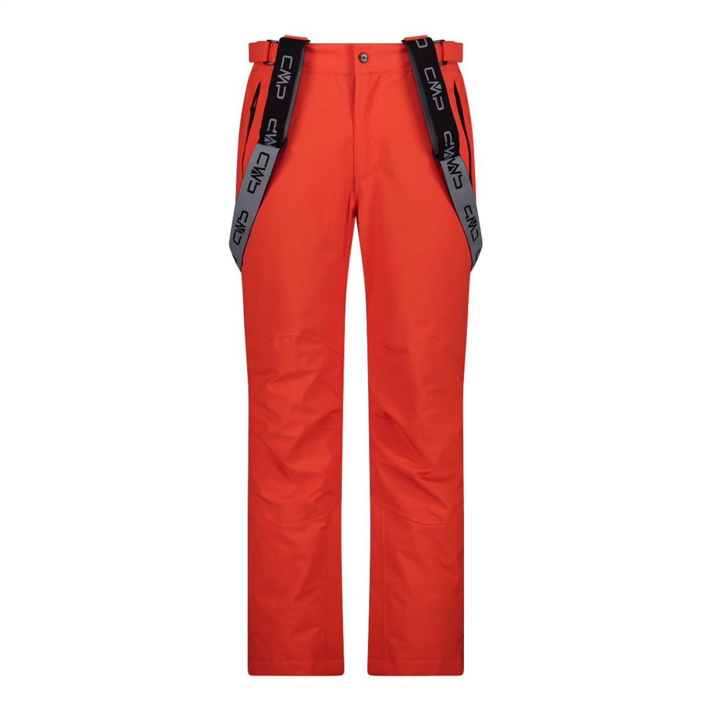 CMP Ski Salopette with Removable Braces Orange for Men