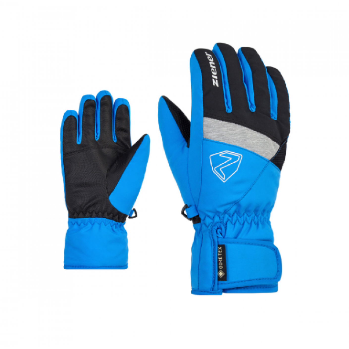 Ziener Ski Gloves Leif GTX Persian Blue for Kids