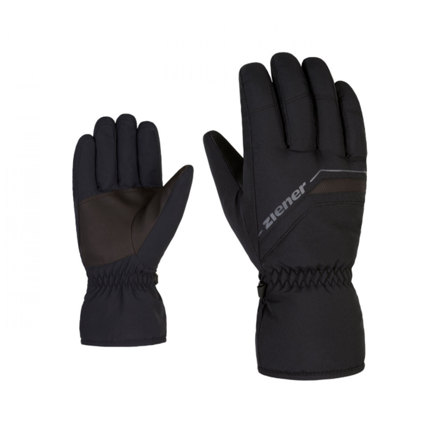 Ziener Ski Grumas Alpine Gloves Black