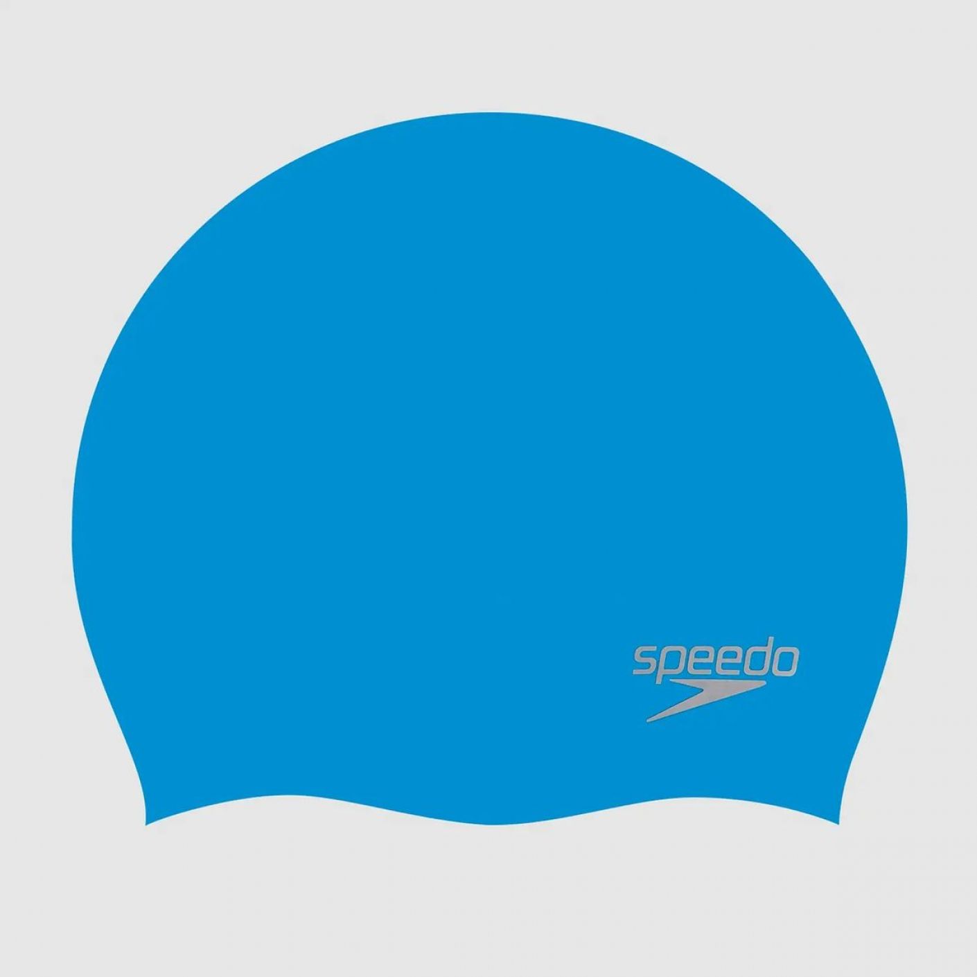 Speedo Silicone Cap Contoured Blue