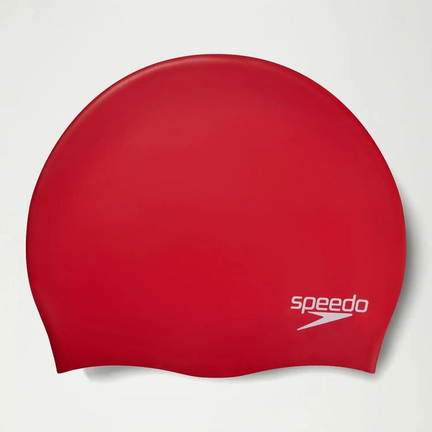 Speedo Silicone Cap Shaped Red