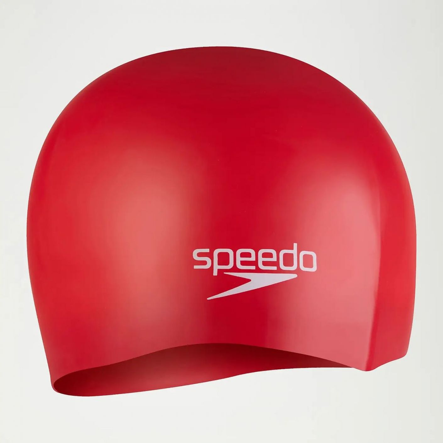 Speedo Silicone Cap Shaped Red