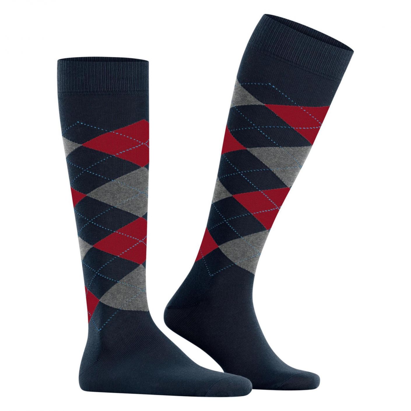 Burlington King Navy Long Socks