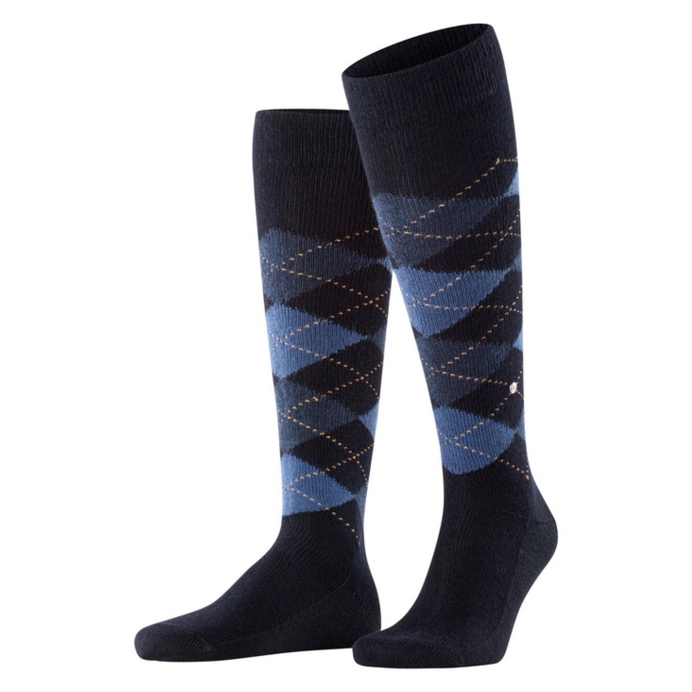 Burlington Preston Dark Navy Long Socks