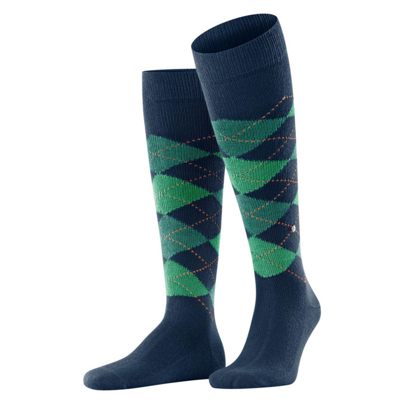 Burlington Preston Navy Long Socks