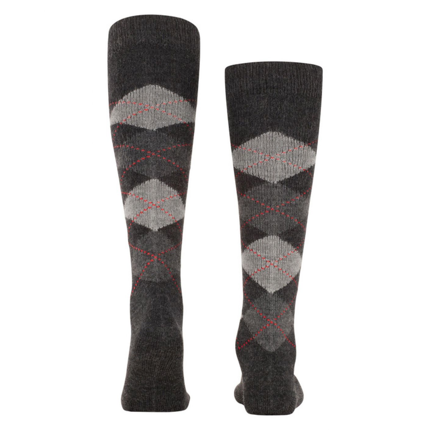 Burlington Preston Anthra Moul Long Socks