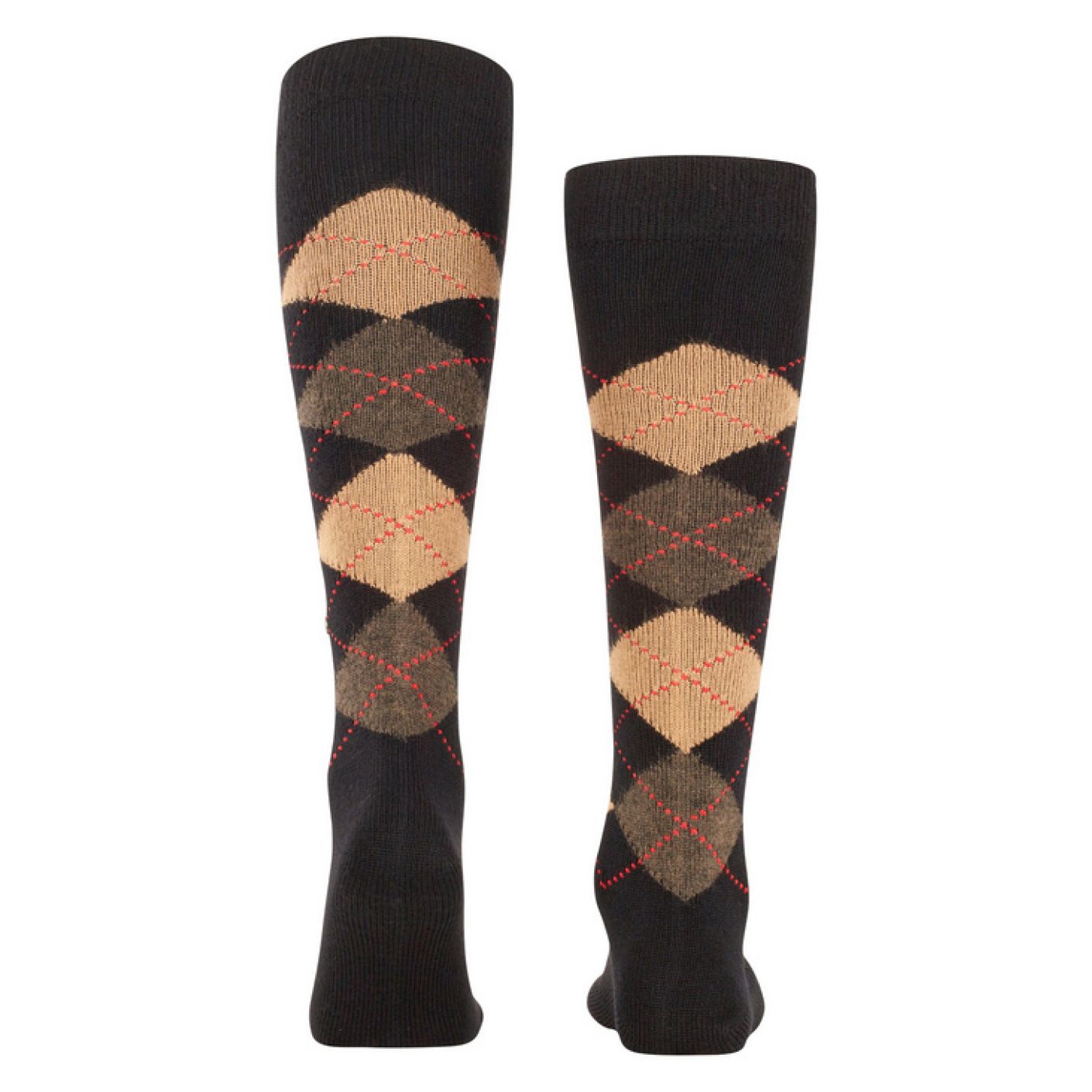 Burlington Preston Black Sahara Long Socks