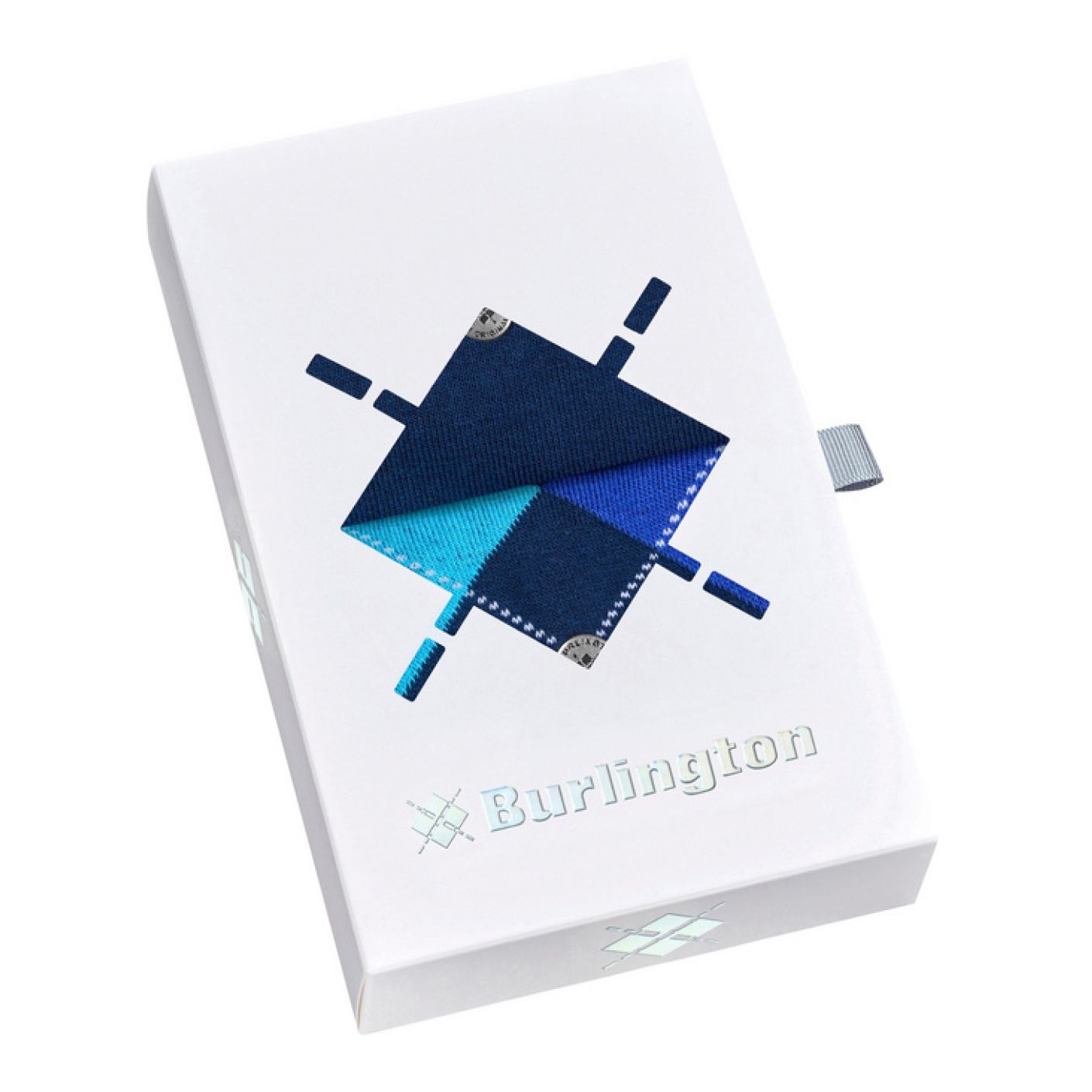 Burlington Calzini Basic Gift Box 2 Paia Blu