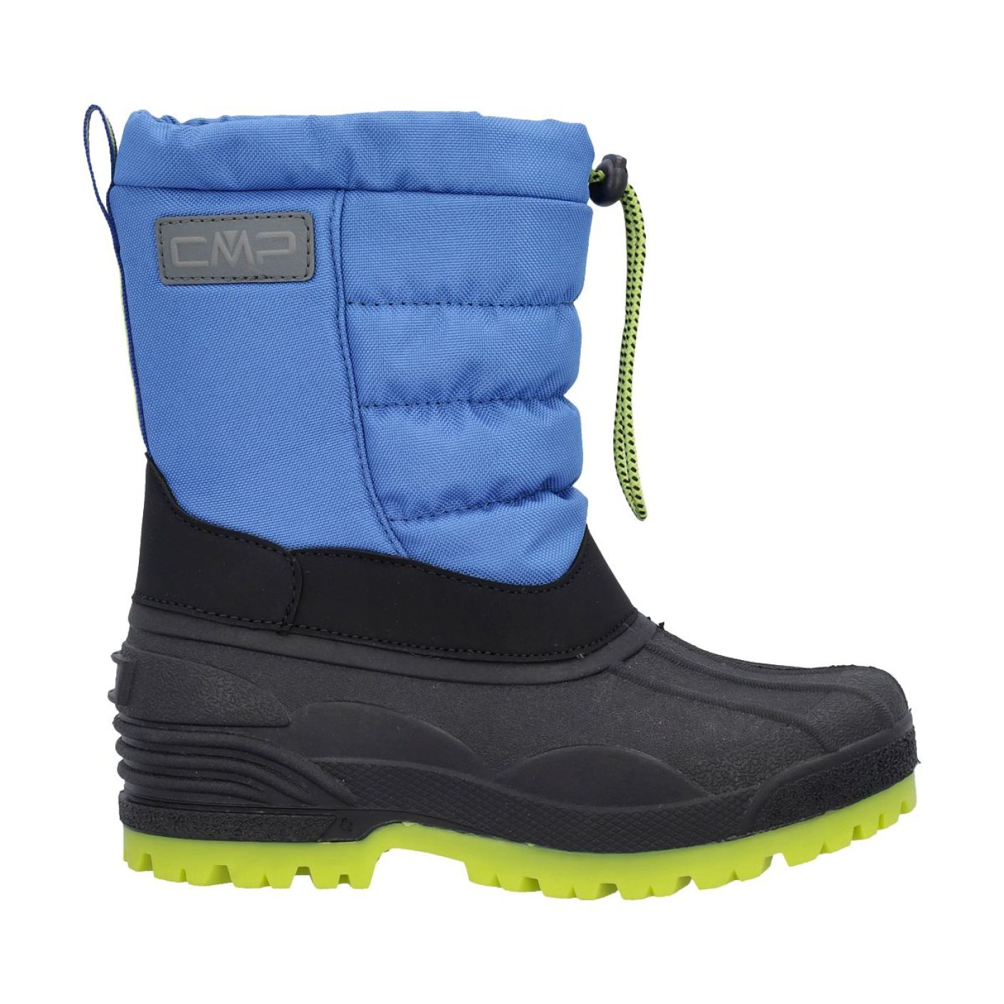 CMP Hanki 3.0 Kinder Après-Ski Stiefel, River/Lime Green, Größen 33-35