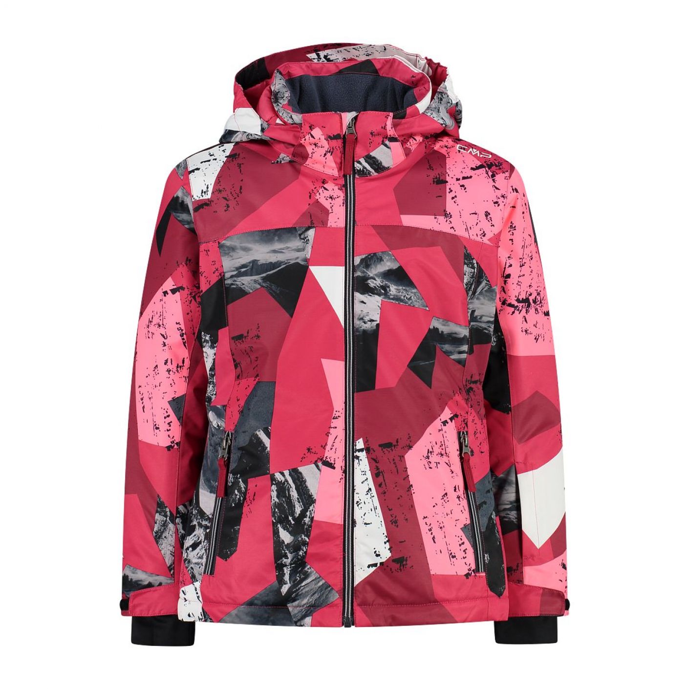 CMP Fuxia/Anemone/Gloss Ski Jacket for Girls