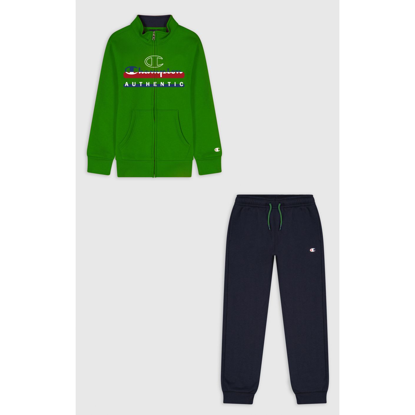 Champion Classic Tracksuit Green Kids