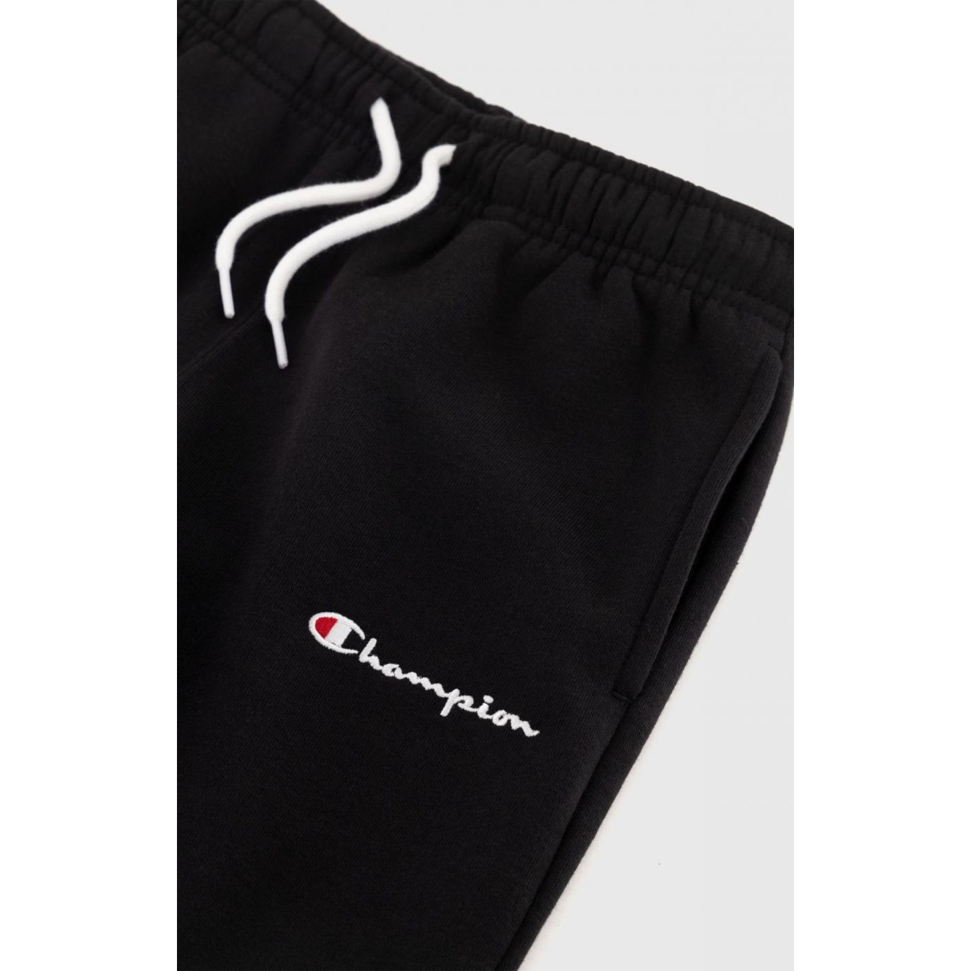 Champion Pantaloni da tuta logo piccolo Neri da Bambino