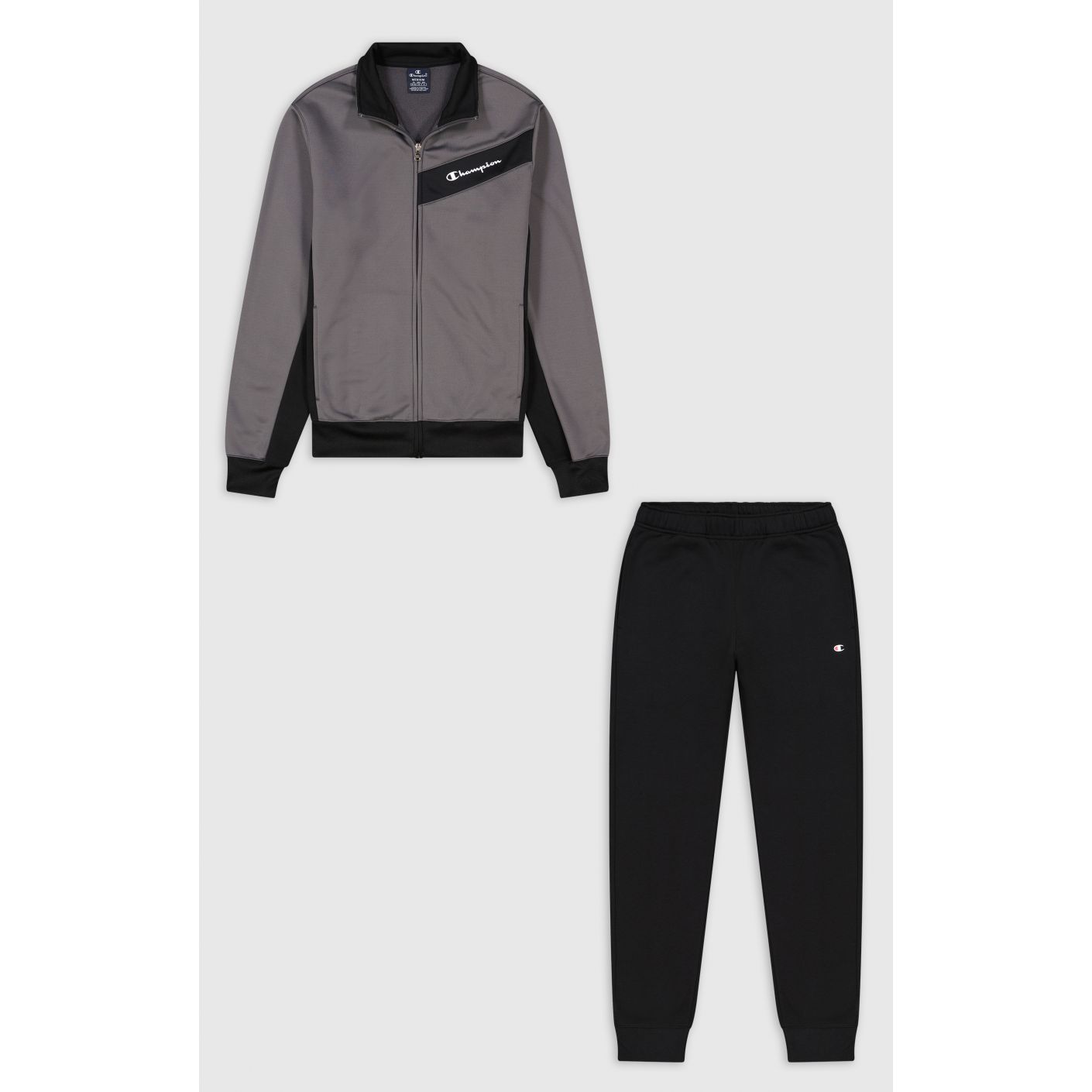 Champion Men's Grey Zip Tracksuit