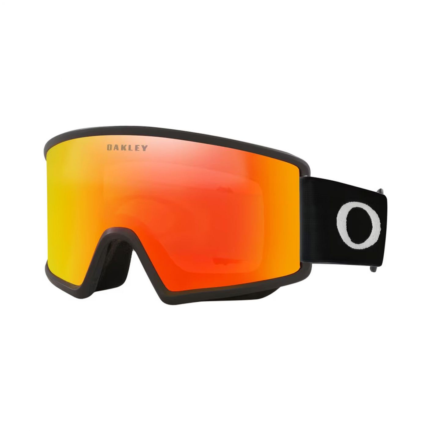 Oakley Target Line M Lente Fire Iridium, Fascia Matte Black