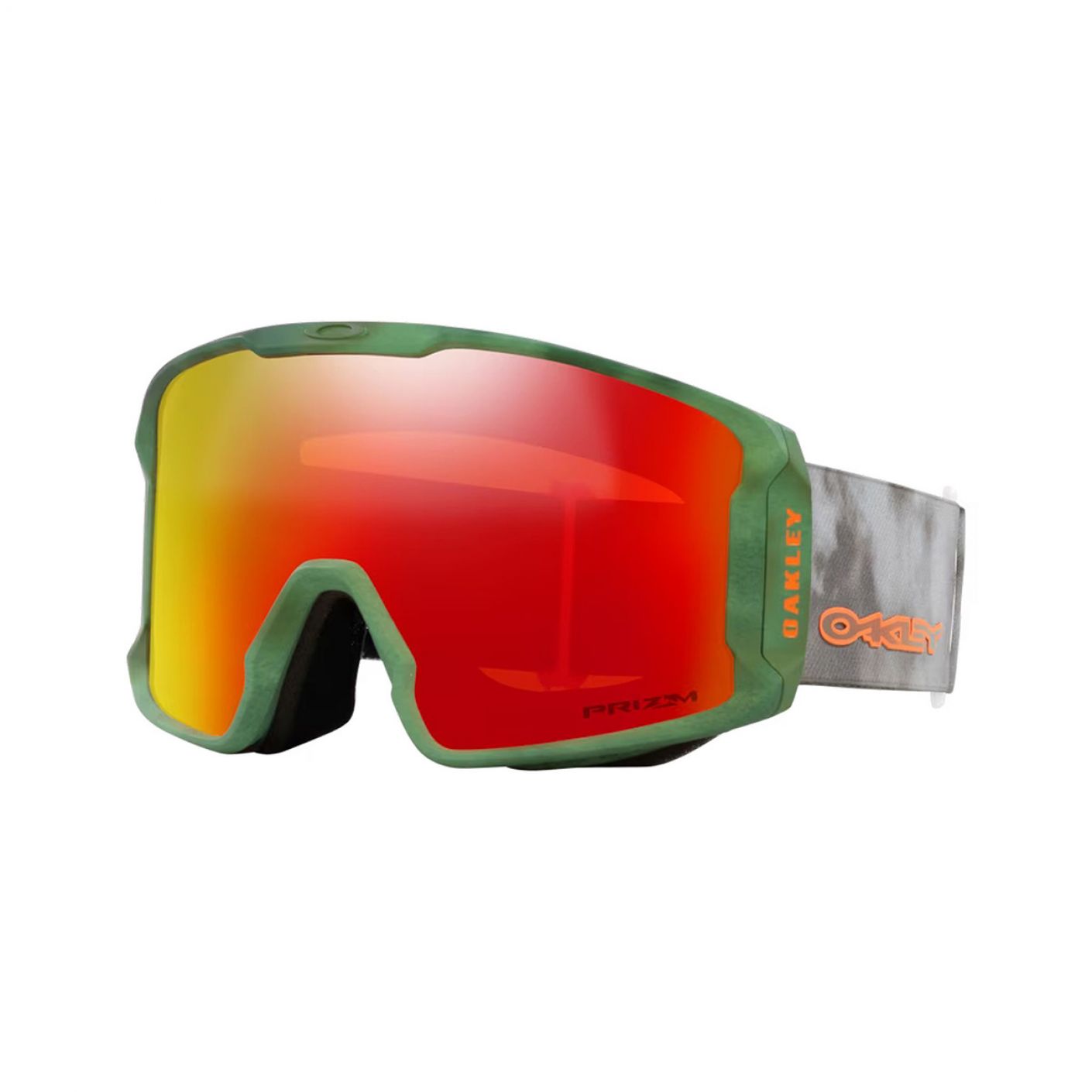 Oakley Line Miner L Stale Sandbech Signature Lente Prizm Snow Torch Iridium, Fascia Dark Brush Fog