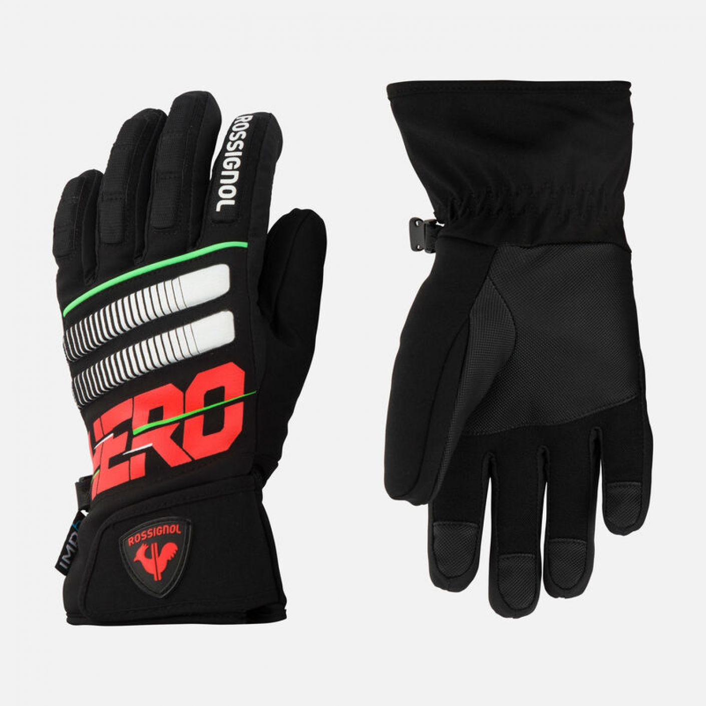 Rossignol Hero Waterproof Ski Gloves Black Kids