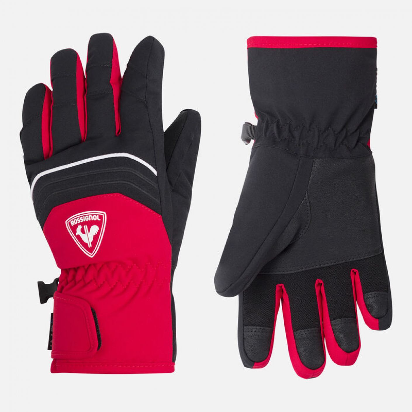 Rossignol Kids' Tech Red Ski Gloves