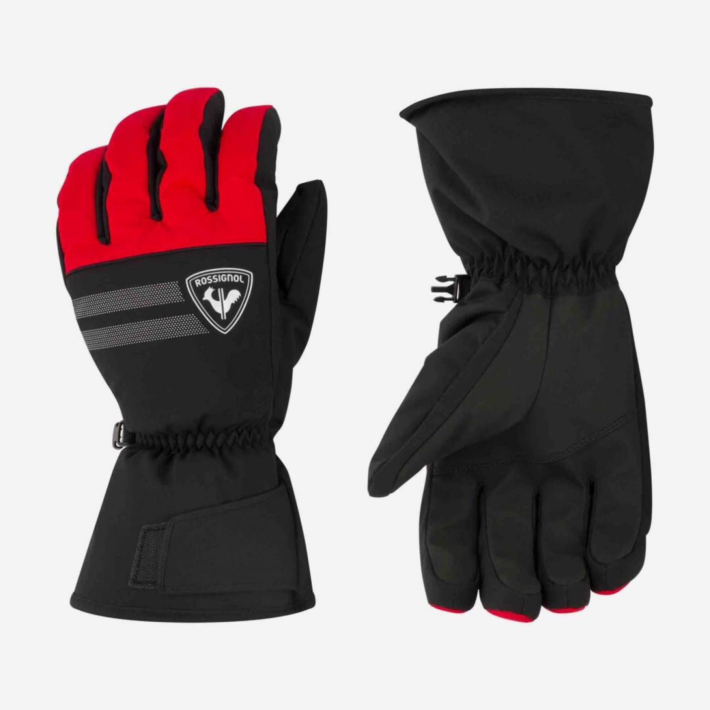 Rossignol Men's Performance Ski Gloves Black/Red