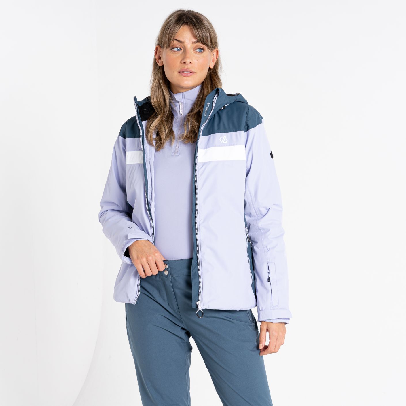 Dare2b Women's Rapport Cosmic Sky Print Ski Jacket