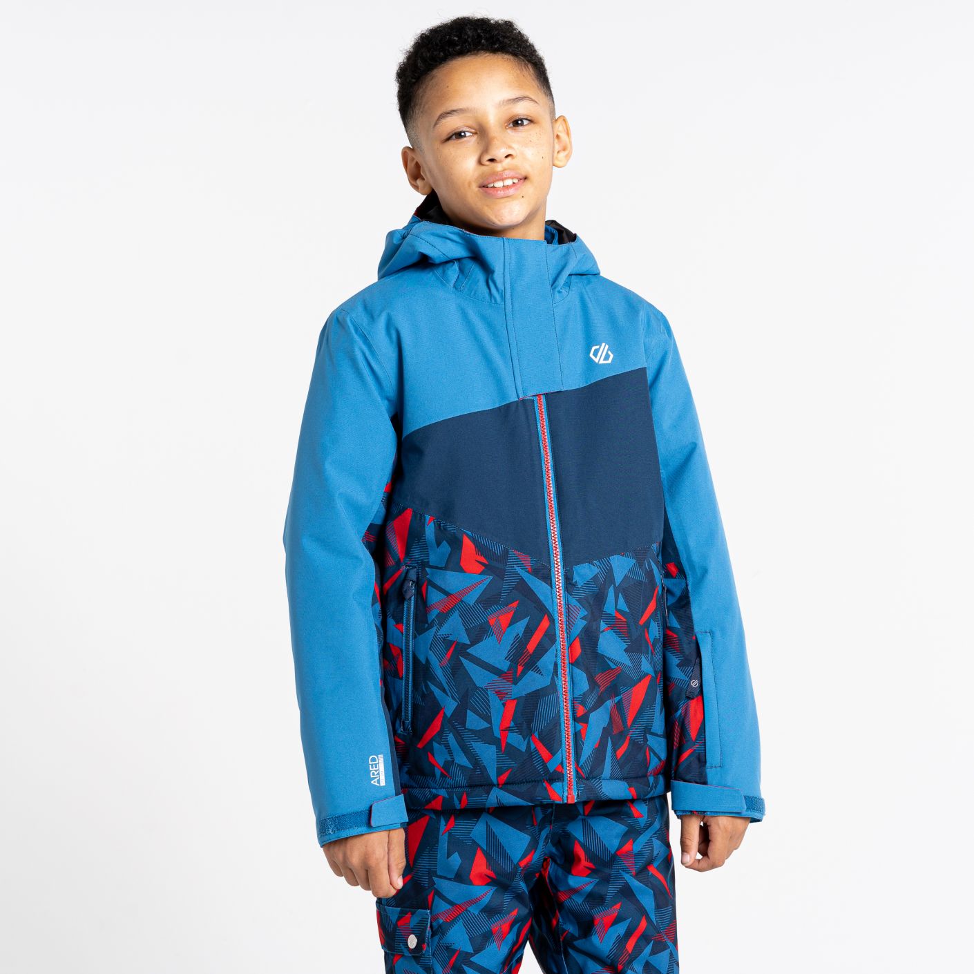 Dare2b Humor II Vallarta Blue Ski Jacket for Kids