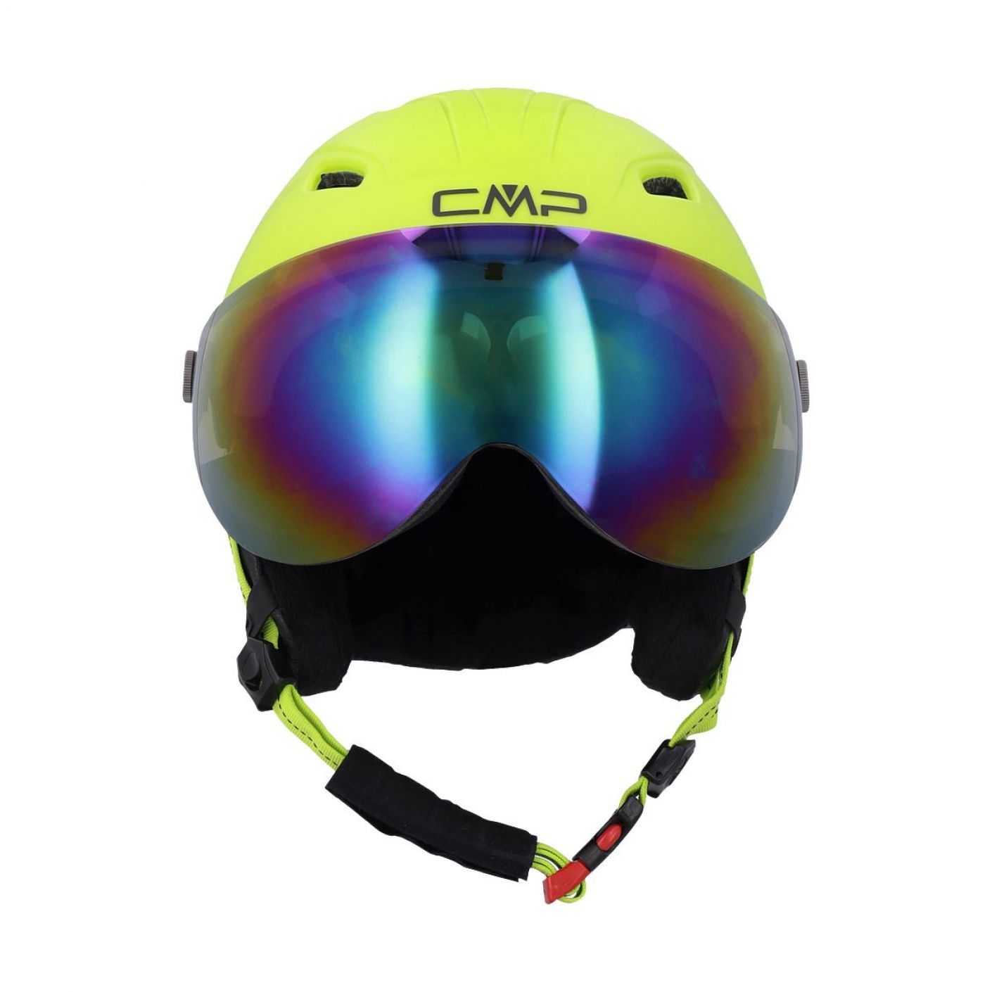 CMP Ski Helmet with Visor WA-2 Yellow