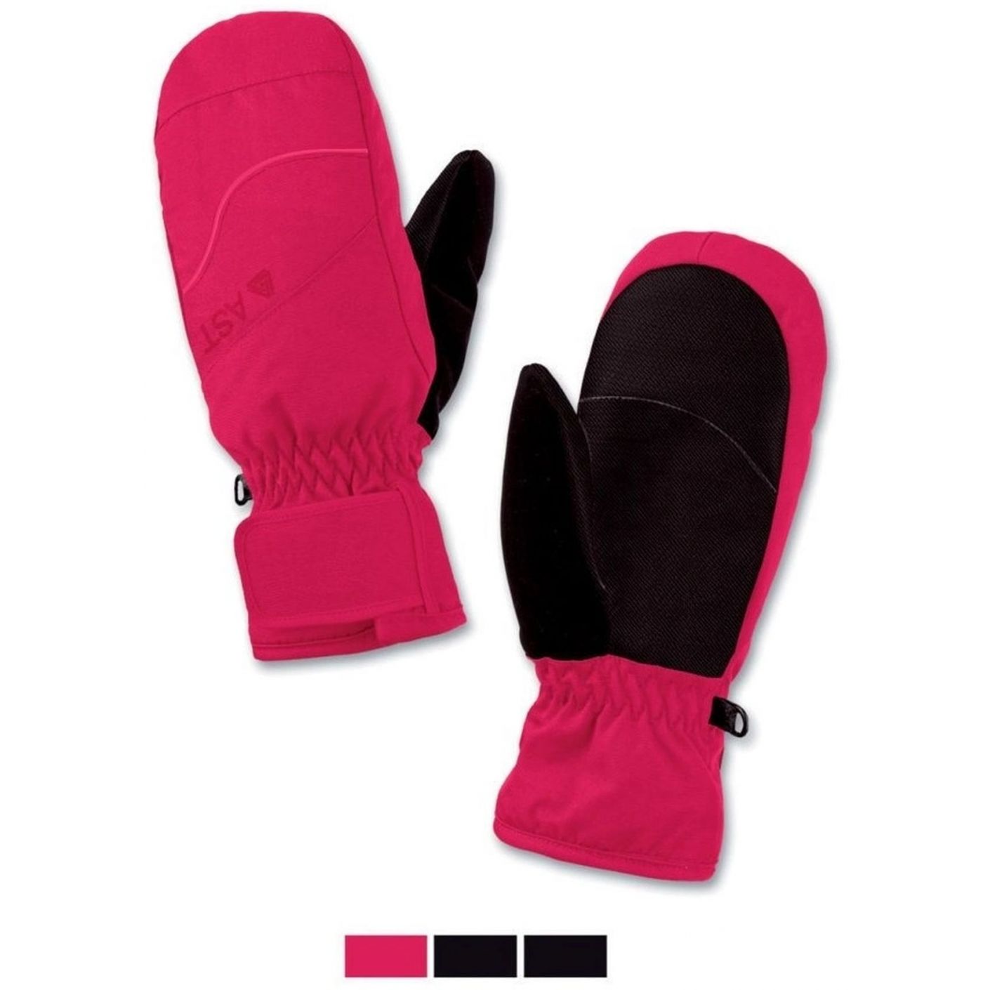 Astrolabio Pink Ski Gloves for Girls