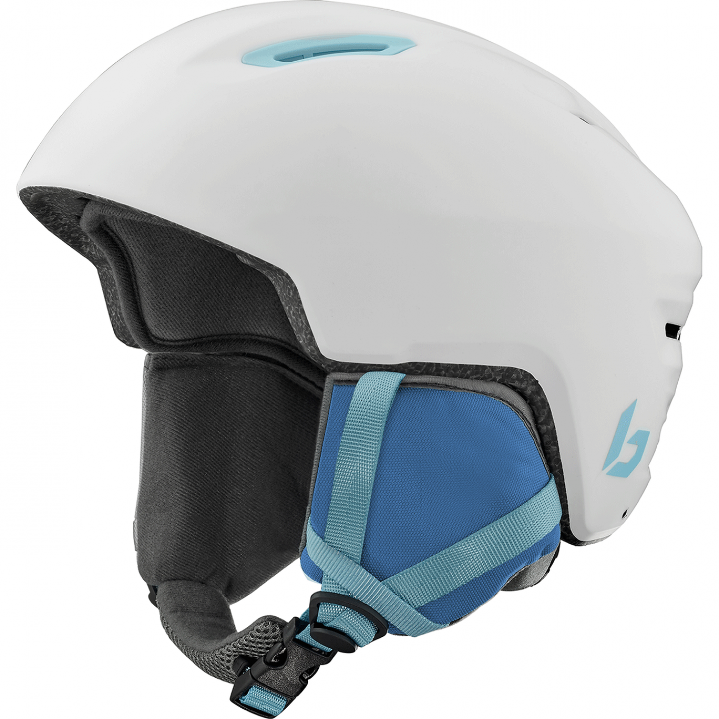 Bollé Atmos White Blue Matte Kids Helmet