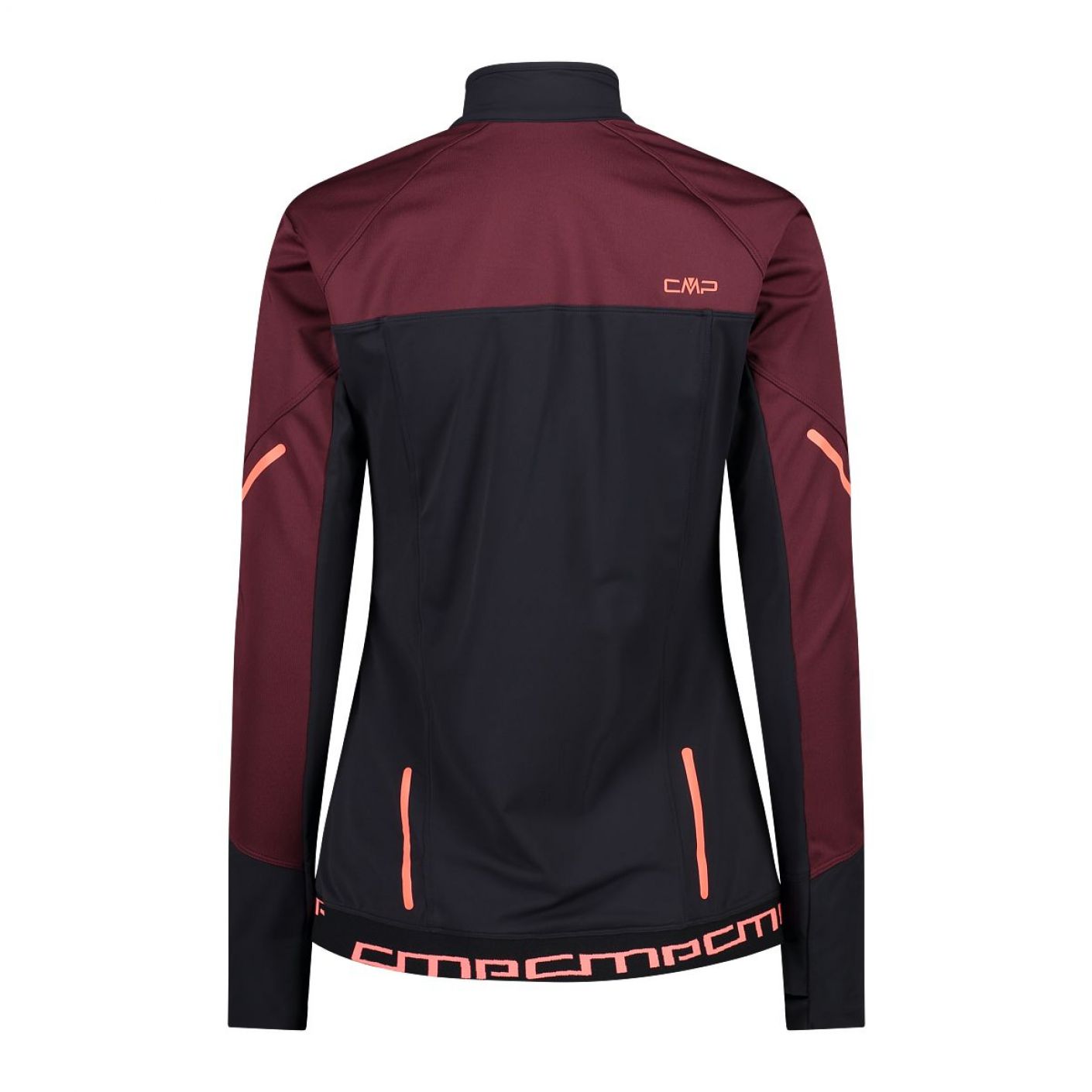 CMP Hybrid Jacket Full Zip Burgundy for Women