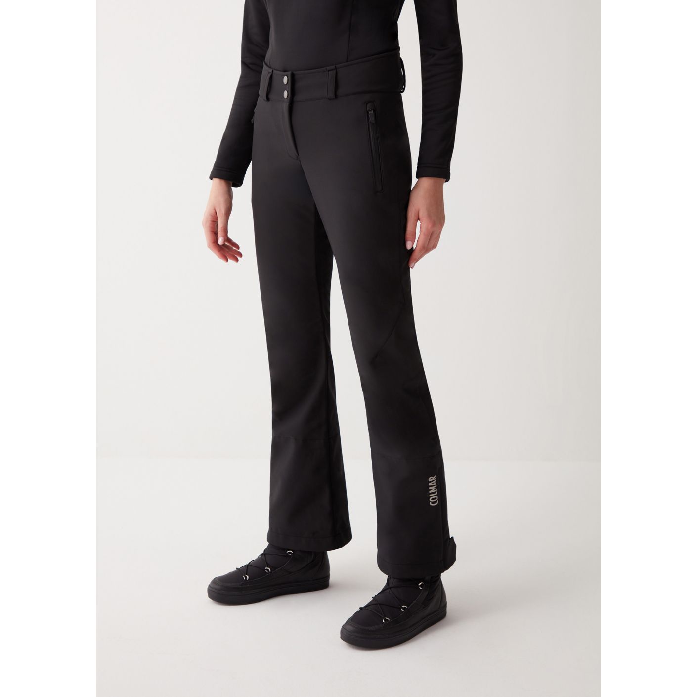 Colmar Women's Zip-Off Softshell Ski Pants Black